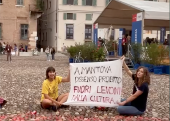 Ribellione Animale a Festival letterario: “Fuori Levoni dalla cultura”