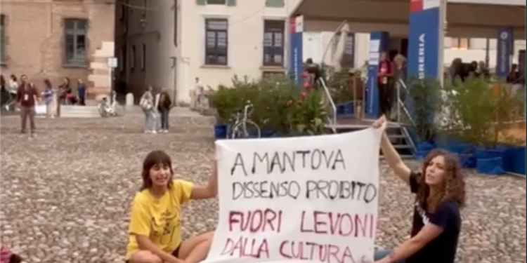 Ribellione Animale a Festival letterario: “Fuori Levoni dalla cultura”