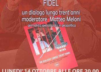 Presentazione a Monserrato del libro “Fidel. Un dialogo lungo trent’anni”