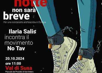 Valsusa: Ilaria Salis incontra il Movimento No Tav