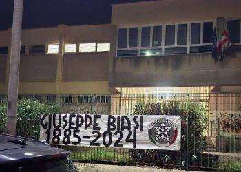 CasaPound in memoria del pittore Giuseppe Biasi