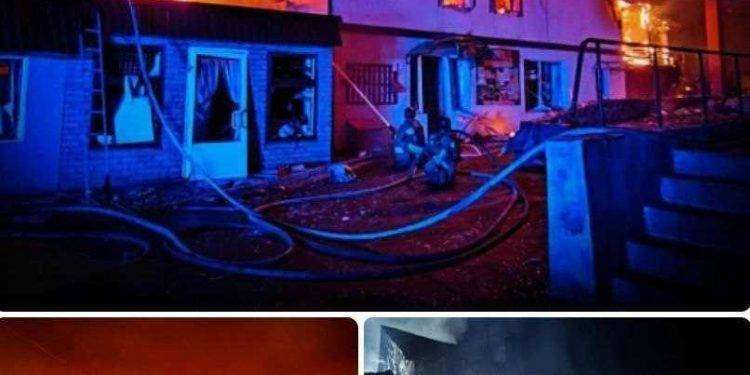 Ucraina, nella notte i missili russi colpiscono fabbrica e hotel con personale militare occidentale