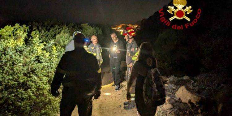 Trinità d’Agultu, ragazza si perde: soccorsa dai Vigili del Fuoco