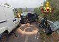 Scontro fra tre auto sulla Sassari-Tempio, quattro feriti