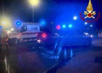 Si perde nelle campagne di San Vito, scende dall’auto e cade: salvato dai Vigili del Fuoco