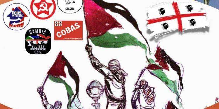 Sassari: assemblea e corteo contro genocidio, economia di guerra e stato di polizia