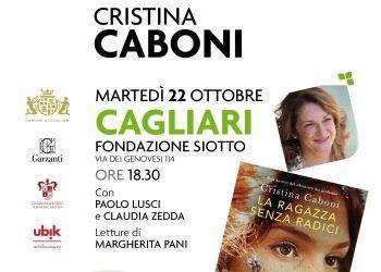Martedì 22 ottobre, per Éntula, Cristina Caboni presenta il romanzo “La ragazza senza radici” alla Fondazione Siotto di Cagliari