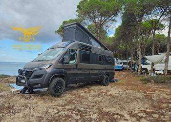 San Giovanni Suergiu, camperisti abusivi in pineta: sanzionati in 27