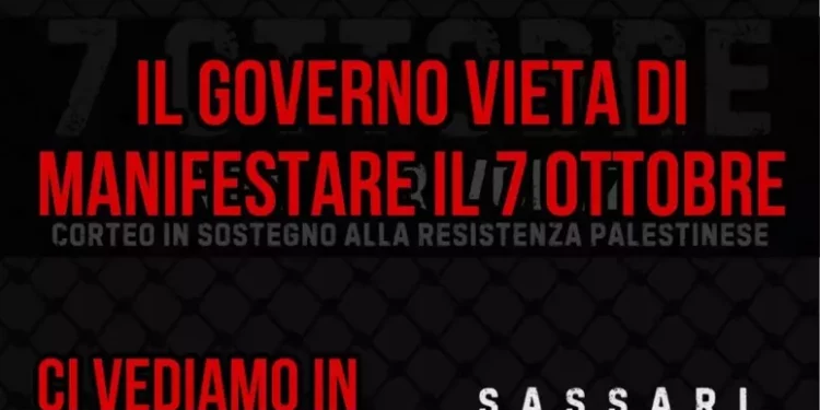 In piazza a Cagliari il 5 contro ddl Sicurezza e pro Palestina