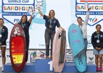 Maddalena Spanu seconda alla tappa mondiale WingFoil a Cagliari