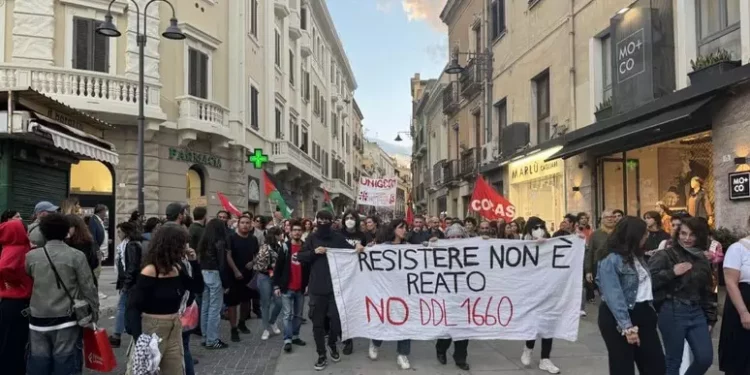 Ricorso a prefetto Cagliari dopo stop a corteo su Ddl sicurezza
