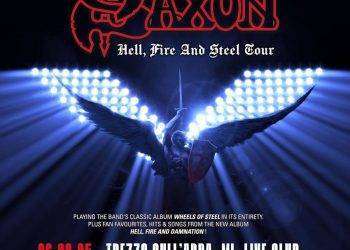 Saxon: una data a Trezzo sull’Adda (MI) a fine febbraio