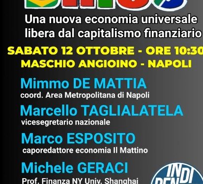 Napoli, Indipendenza organizza un convegno sui Brics