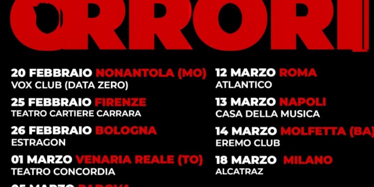 La reunion del Teatro degli Orrori, annunciati nove concerti