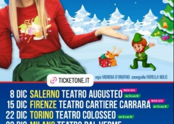 Carolina “Un Natale Favoloso a Teatro”: spettacoli a Cagliari e Sassari