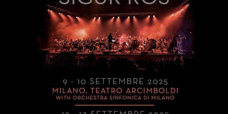 Sigur Ros con l’orchestra: 4 date in Italia a settembre 2025