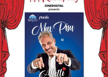 Max Pisu inaugura la stagione teatrale al Teatro del Carmine di Tempio Pausania