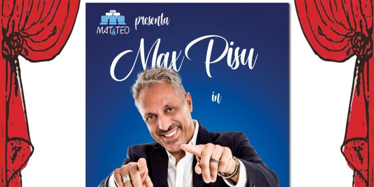 Max Pisu inaugura la stagione teatrale al Teatro del Carmine di Tempio Pausania