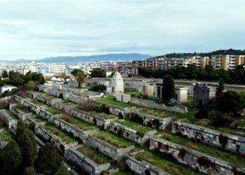 Maltempo a Cagliari, interdizione di alcuna parti del Cimitero di Bonaria