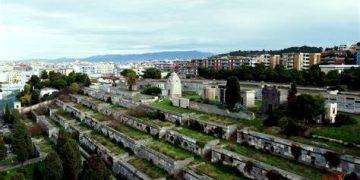 Maltempo a Cagliari, interdizione di alcuna parti del Cimitero di Bonaria