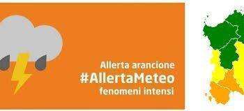 Ancora maltempo in Sardegna, allerta meteo arancione nell’isola