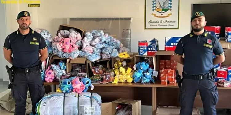 Prodotti non a norma, sequestrati a Sassari 4.000 giocattoli