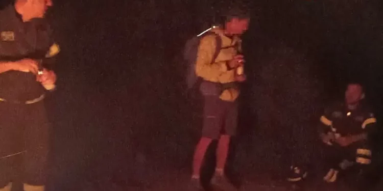 Baunei, si perde sul “Selvaggio Blu”: salvato dai Vigili del Fuoco