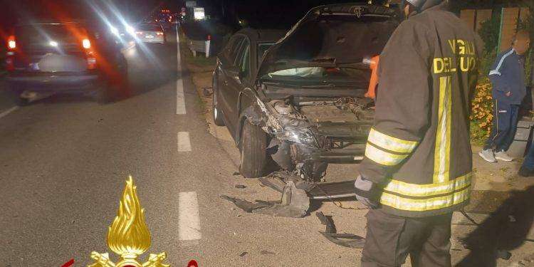 Arzachena, scontro tra due auto: un ferito
