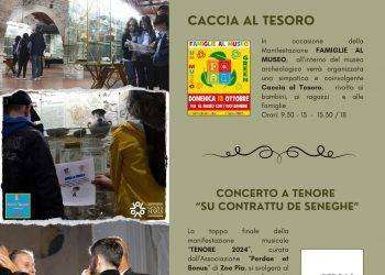 Villanovaforru, caccia al tesoro e concerto a tenore