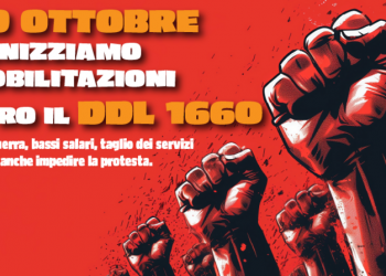 19 ottobre, mobilitazione in tutte le città contro il DDL 1660: corteo a Cagliari