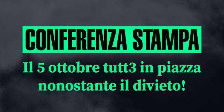 Roma, i movimenti palestinesi convocato una conferenza stampa il 5 ottobre