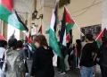 Studenti in piazza sabato 13 ottobre a Sassari pro Palestina