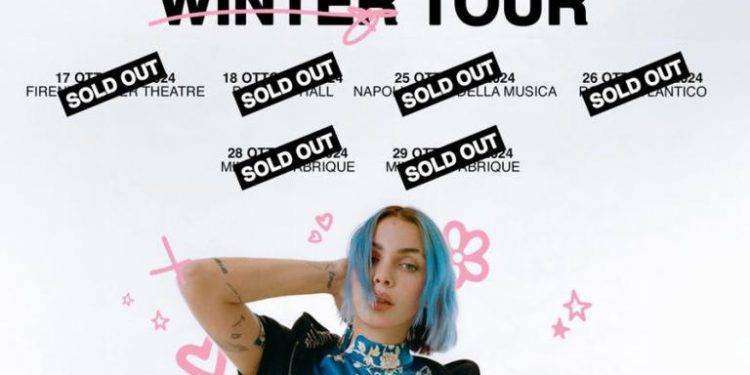 Rose Villain, al via il Radio Sakura Winter Tour già sold out