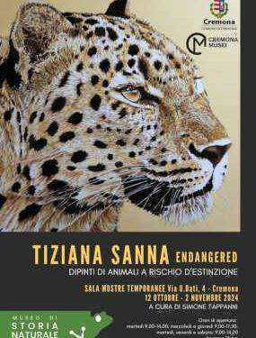 Mostra personale Endangered dell’artista Tiziana Sanna al Museo di Storia Naturale di Cremona