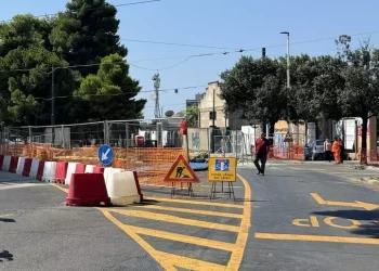 Lavori per MetroCagliari, chiuso un tratto di viale Diaz