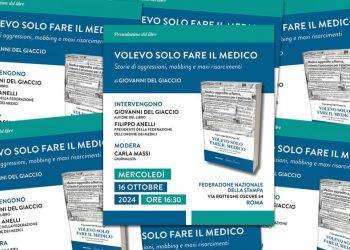 ‘Volevo solo fare il medico’, il 16 ottobre in Fnsi la presentazione del libro di Giovanni Del Giaccio