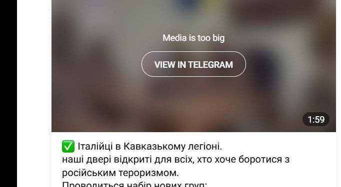 Caso Galletti e del sardo ferito a Kiev: la Legione Caucasica cancella le prove dell’arruolamento di un sardo e un marchigiano