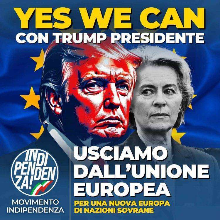 Alemanno: “Yes we can, con Trump presidente possiamo uscire dall’Unione Europa”