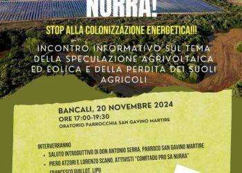 Transizione energetica. Il Comitato lancia l’allarme: «La Nurra verrà devastata»