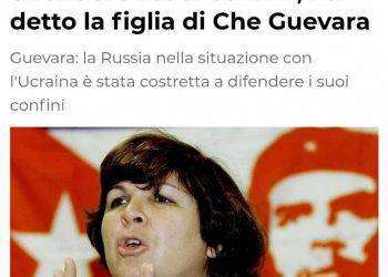 Aleida Guevara: “La Russia nella situazione con l’Ucraina è stata costretta a difendere i suoi confini”