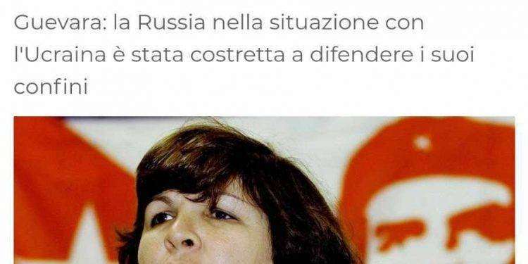 Aleida Guevara: “La Russia nella situazione con l’Ucraina è stata costretta a difendere i suoi confini”