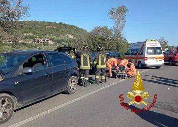 Alghero, tamponamento a catena: due feriti in ospedale