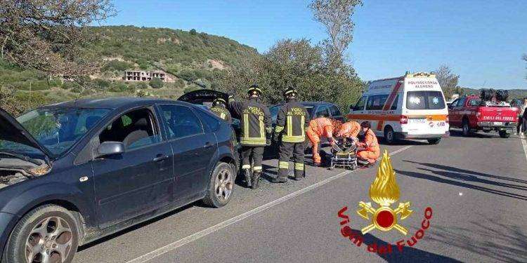 Alghero, tamponamento a catena: due feriti in ospedale