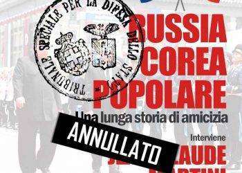Bologna, “I fondamentalisti liberali di Bologna bloccano l’iniziativa sull’amicizia tra la Russia e la Corea Popolare”