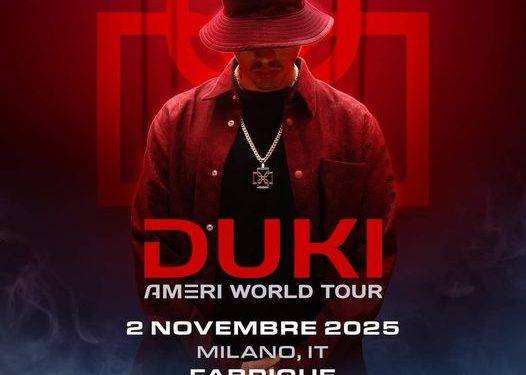 Duki torna in Italia dopo il successo del concerto di Milano: guarda il nuovo live
