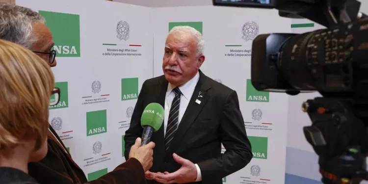 Ministro palestinese, ‘Italia e altri rispettino decisioni Cpi’