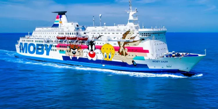 Giraglia in avaria, Moby Zaza per i collegamenti con la Corsica