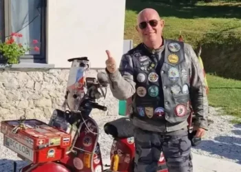 Muore sulla Vespa su cui era andato a Capo Nord