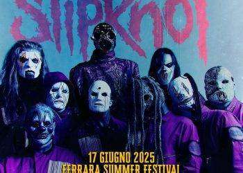 Slipknot: una data al Ferrara Summer Festival 2025 a giugno