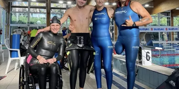 Sardegna protagonista a mondiali paralimpici di apnea e nuoto